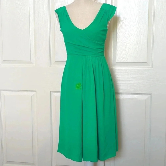 Kate Spade New York V-Neck Midi Length Dress - Picture 3 of 10